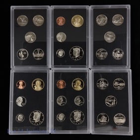 2005s & 2007s US Mint Silver Proof Sets (3)