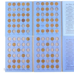 1909 - 1970s USA Lincoln Cent in Folders (161)