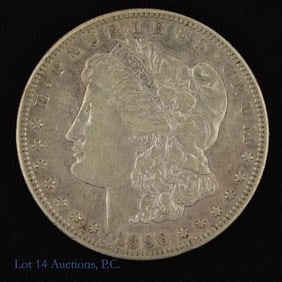 1896-S USA Silver Morgan Dollar