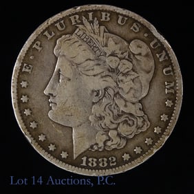 1882-CC USA Silver Morgan Dollar