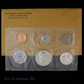 1963 USA Silver 5-Coin Proof Set in OGP