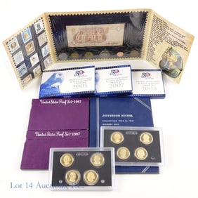 Eclectic US & World Numismatic Items (60+)