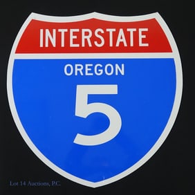 Oregon I-5 Interstate Sign