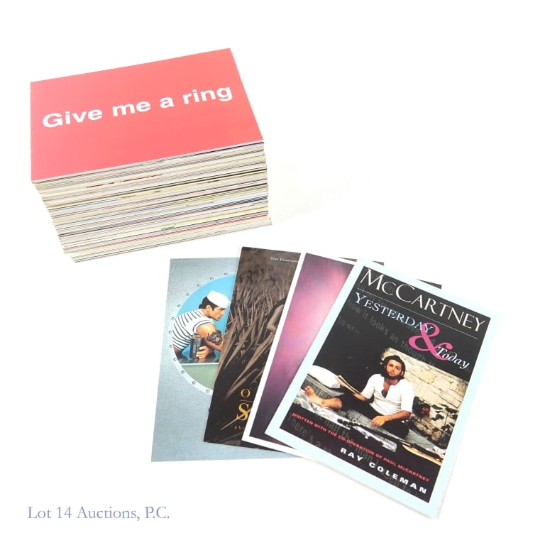 Post Cards, Advertising and Art (+200): Post Cards, Advertising and Art (+200). Over 200 post cards featuring advertisements for art, cologne, alcohol and more. Items present as unused with minimal to no wear and tear. See photos for more d