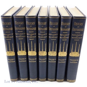 The History of Freemasonry 7 Volume Set 1906