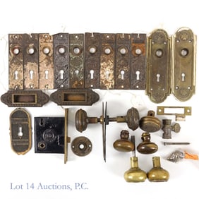 Door Hardware, Knobs, Pocket Door Plates