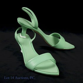 3Juin Orchid Sandals w/ Tiffany Leather NiB