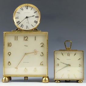 Guardier & IMHOF Spaulding 2 Sided & Travel Clocks