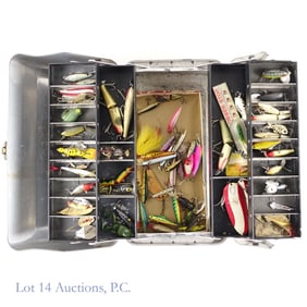 My Buddy Tacklemaster Box With Fishing Lures (65+)
