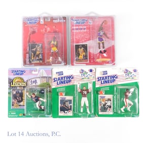 Starting Lineup Figures - Bryant, Butkus, (5)