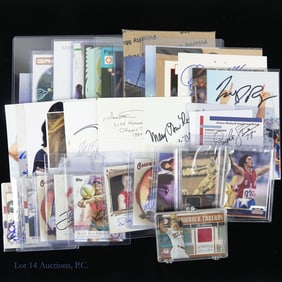 Collection Of Signed & Relic Cards Olympians