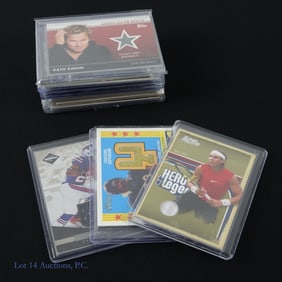 17 Relic Cards Various Athletes