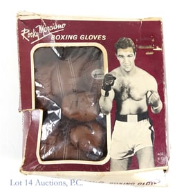 1971 Rocky Marciano Kids Boxing Gloves (NIB)**