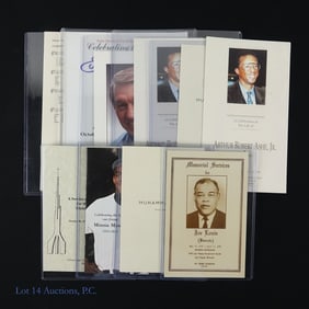 Funeral Programs For HOF Athletes, Evel Knievel 10