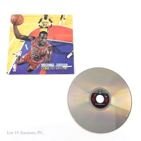 1989 Michael Jordan Come Fly With Me Laser Disc