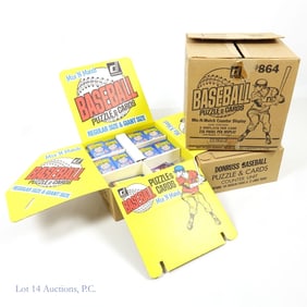 1986 Donruss Baseball Cards (Case of Conter Units)
