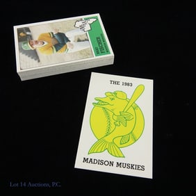 1983 Madison Muskies Team Set W/ Jose Canseco