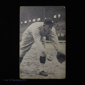 1927 Exhibits Charles Gehringer Baseball Card