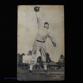 1927 Exhibits William Bill Terry Baseball Card