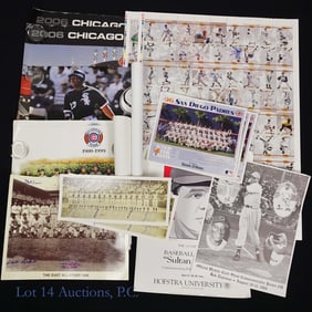 Baseball Posters, Cards, Autographs