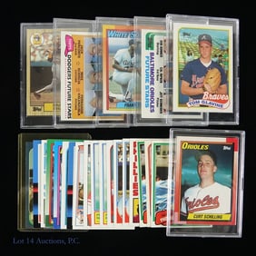 Baseball Cards (24 - 82 Ripken Rose Thomas More)