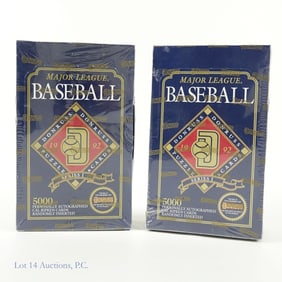 2 Wax Boxes 1992 Donruss Series 1 Baseball Cards