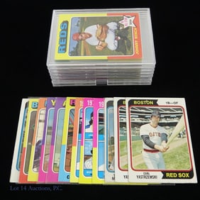 1974 & 1975 Topps Baseball Cards (18)