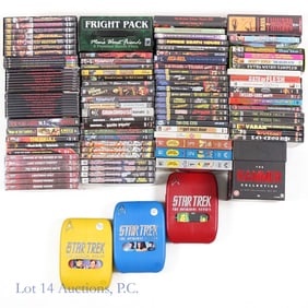 Horror and Science Fiction DVDs (100+)