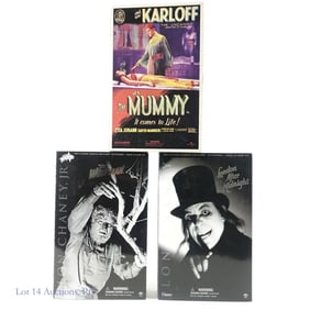 Universal Studios Monsters Sideshow 12" Figures, 3