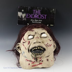 The Exorcist Linda Blair Signed Regan Mask