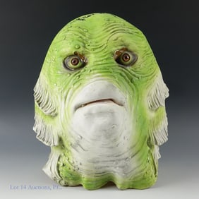 Black Lagoon Ricou Browning Signed Mask, Beckett