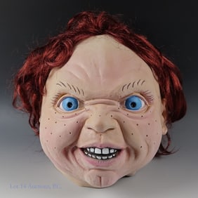 Child's Play Ed Gale Signed Chucky Mask
