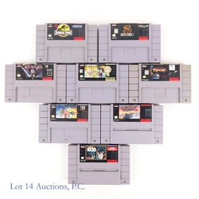 Super Nintendo SNES Games (8)