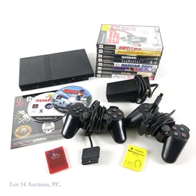 PlayStation 2 PS2 Slim Console, Games, Accessories