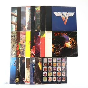 Vinyl Records AC/DC, Sabbath, Priest, Styx (25)