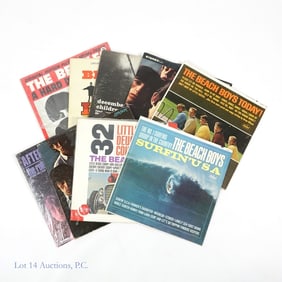 Vinyl Records, Beatles, Beach Boys & Stones (9)
