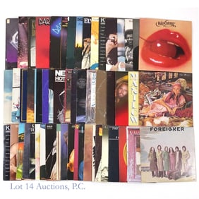 Vinyl Records Manilow, Streisand, Presley, Rogers