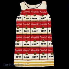 Andy Warhol "The Souper" Paper Dress Vtg Original