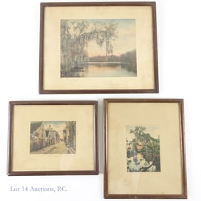 W J Harris St. Augustine FL Hand Colored Photos, 3
