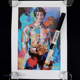 LeRoy Neiman 16" x 22.5" Print Of "Rocky"