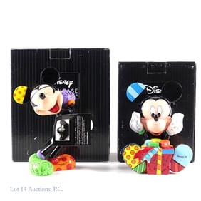 Britto Disney Mickey Mouse Figurines (2)