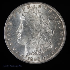 1896 (P) USA Silver Morgan Dollar (BU)