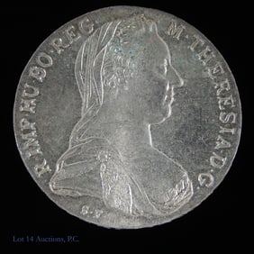 "1780" Austria Silver Maria Theresa Thaler GEM BU