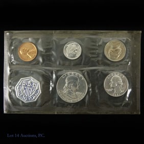 1961 (P) USA 5-Coin Silver Proof Set in OGP