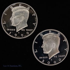 1999s & 2000s USA 90%-Silver Cameo Proof 50c (2)