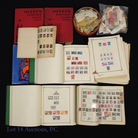 USA & World Stamp Albums (7+)