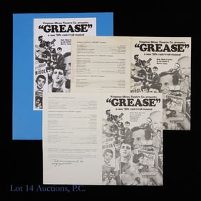 TWO Original 1971 Grease Programs, Marilu Henner