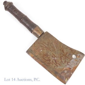 Vintage Wolf Sayer & Heller Meat Cleaver #6