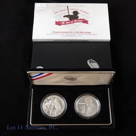2022-P USA Silver Proof Negro League 2-piece Set