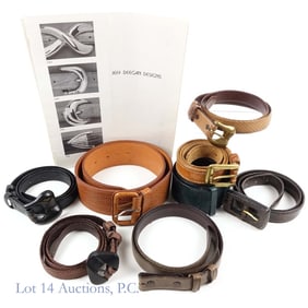 Leather Belts Jeff Deegan J & M Davidson, More (8)